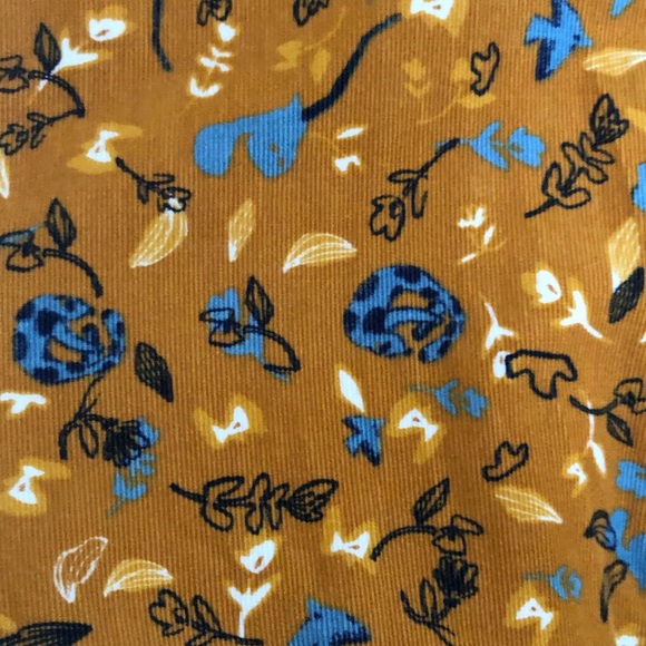 Quirky pattern corduroy shirt S - Picture 3 of 7